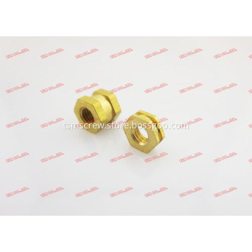 High Quality Brass Nut Copper Nut Insert Nut